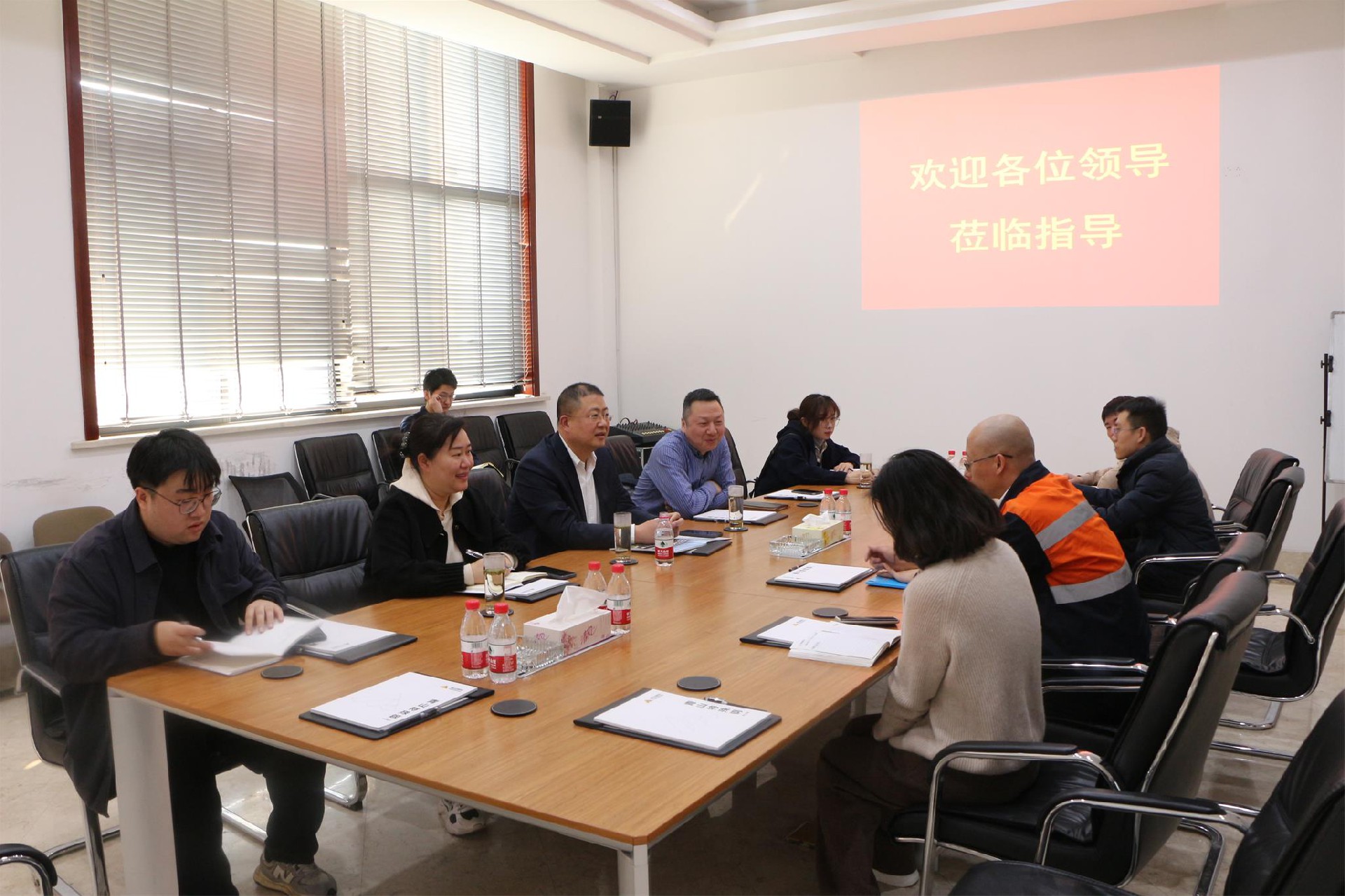麗水市經(jīng)信局副局長舒楊胤到訪青山鋼鐵調(diào)研指導